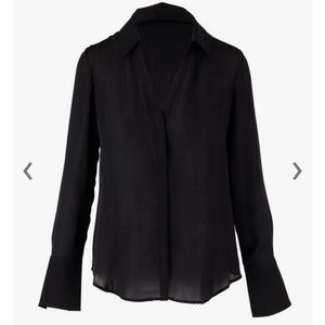Paige Toscani Blouse Hidden Placket Size M
